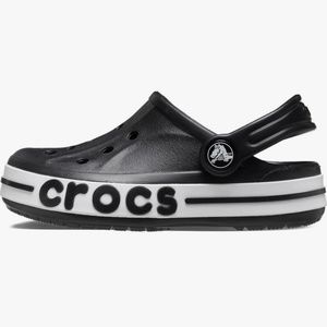 Black & White little kids size 10 crocs